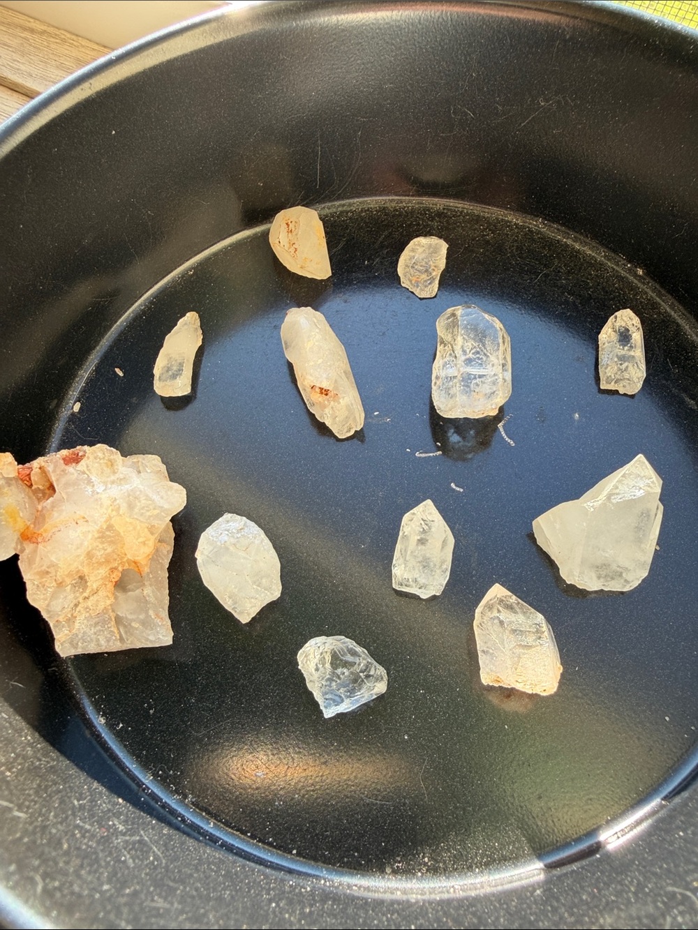 Clear Quartz Crystal Lot - White/Clear Accent Stones - Hand Found From Arkansas - Picture 6 of 12